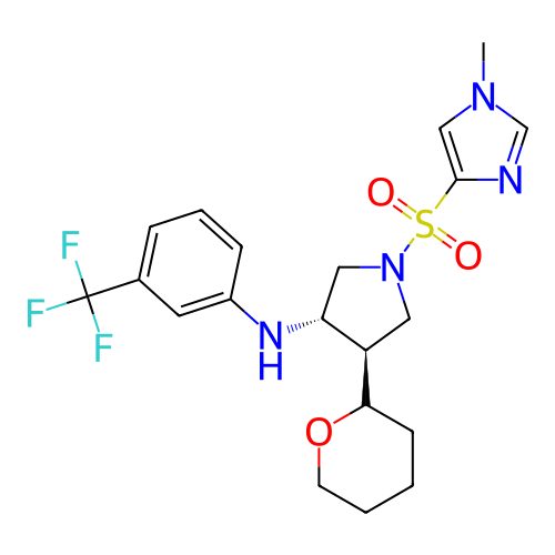 Chemical structure of BindingDB Monomer ID 309159