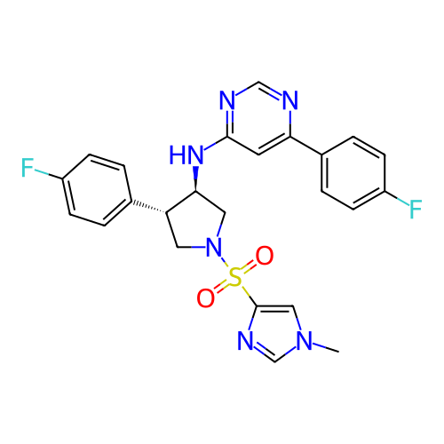 Chemical structure of BindingDB Monomer ID 309205