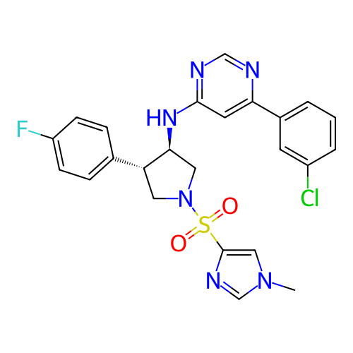 Chemical structure of BindingDB Monomer ID 309206