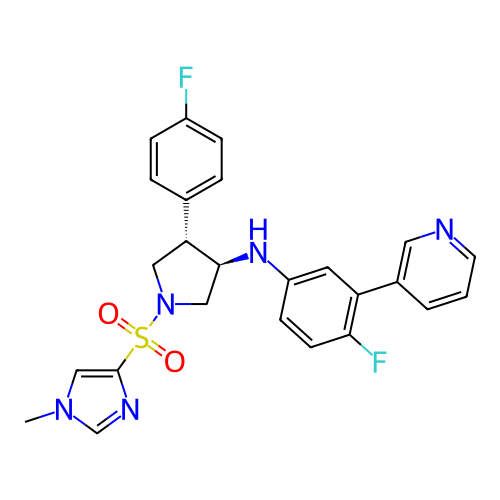 Chemical structure of BindingDB Monomer ID 309222