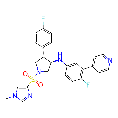 Chemical structure of BindingDB Monomer ID 309223