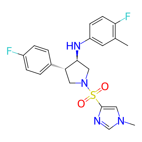 Chemical structure of BindingDB Monomer ID 309224