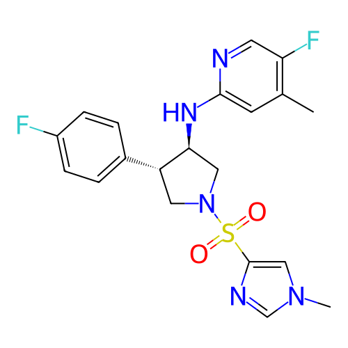 Chemical structure of BindingDB Monomer ID 309225