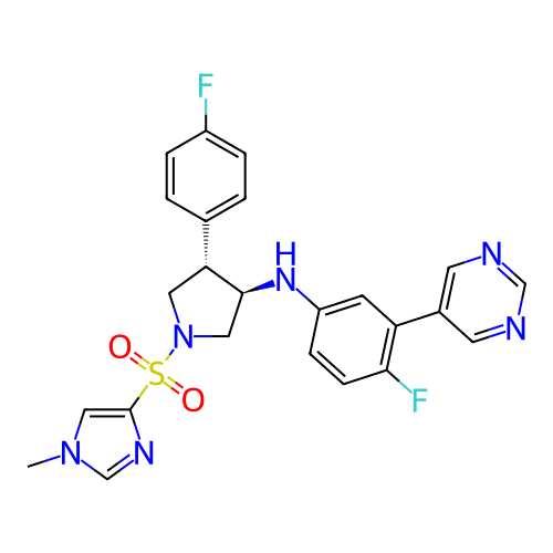 Chemical structure of BindingDB Monomer ID 309226