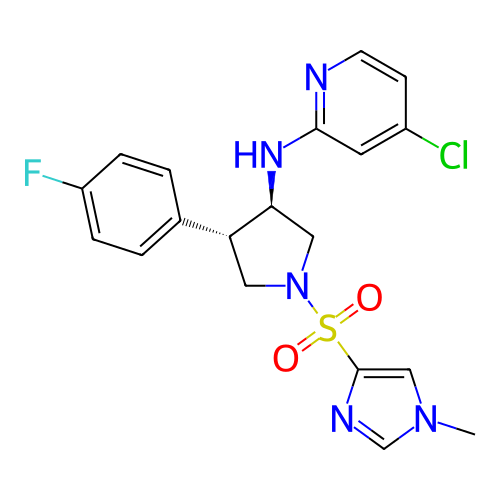 Chemical structure of BindingDB Monomer ID 309236