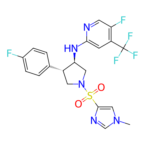 Chemical structure of BindingDB Monomer ID 309272