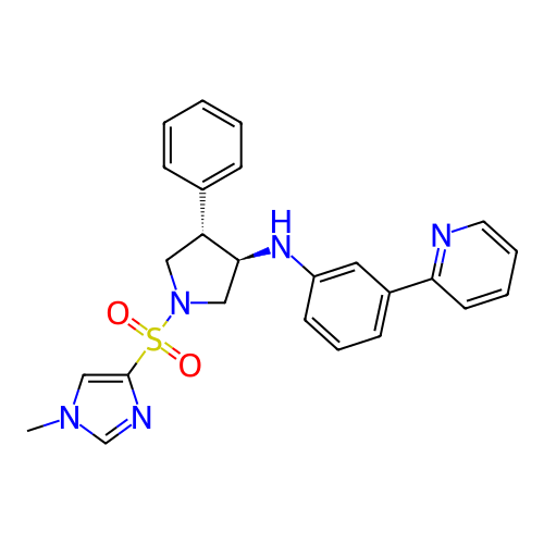 Chemical structure of BindingDB Monomer ID 309278