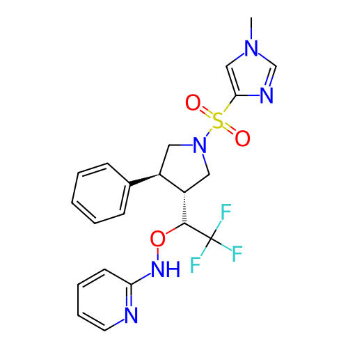 Chemical structure of BindingDB Monomer ID 309285