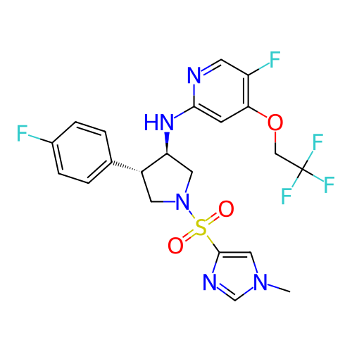 Chemical structure of BindingDB Monomer ID 309286