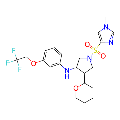Chemical structure of BindingDB Monomer ID 309291