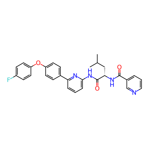 Chemical structure of BindingDB Monomer ID 309334