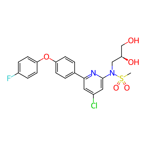 Chemical structure of BindingDB Monomer ID 309339