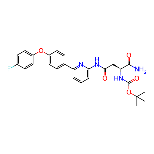 Chemical structure of BindingDB Monomer ID 309354