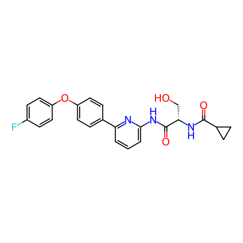 Chemical structure of BindingDB Monomer ID 309361