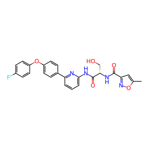 Chemical structure of BindingDB Monomer ID 309364