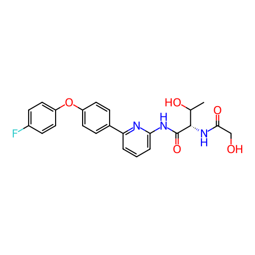 Chemical structure of BindingDB Monomer ID 309397