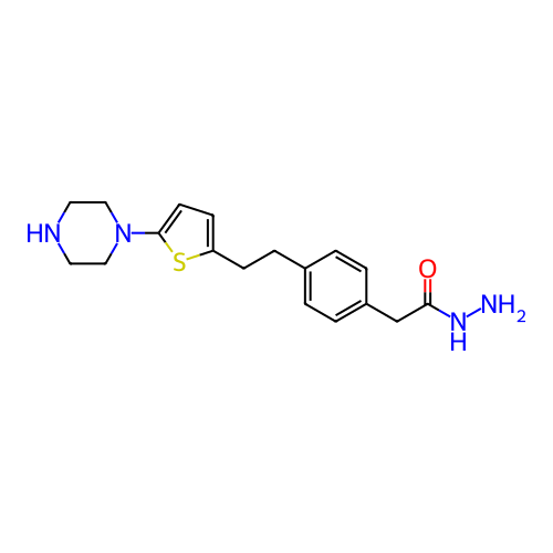 Chemical structure of BindingDB Monomer ID 309471