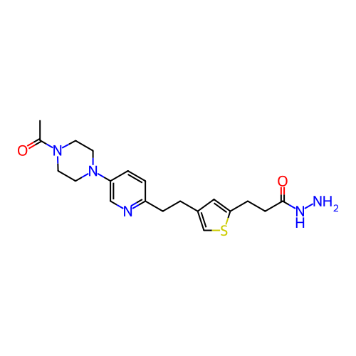 Chemical structure of BindingDB Monomer ID 309498