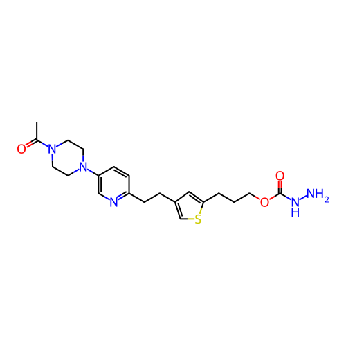 Chemical structure of BindingDB Monomer ID 309500