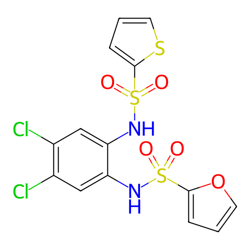 Chemical structure of BindingDB Monomer ID 309502