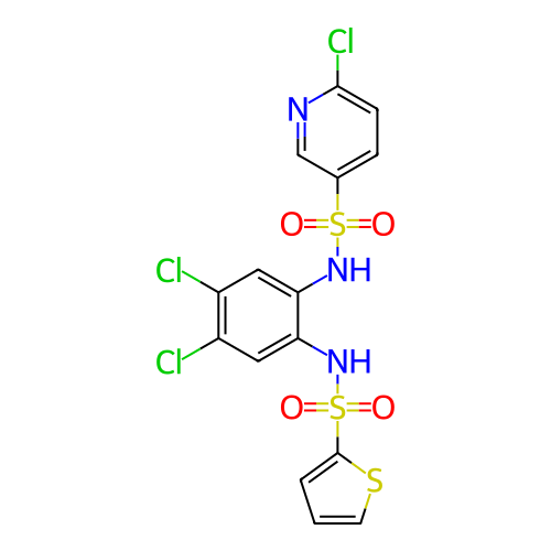Chemical structure of BindingDB Monomer ID 309503