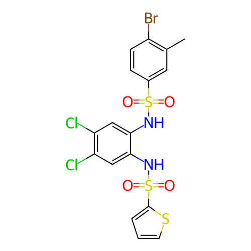 Chemical structure of BindingDB Monomer ID 309505
