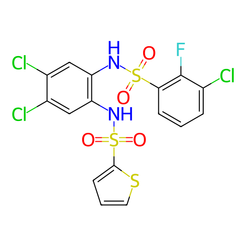 Chemical structure of BindingDB Monomer ID 309510
