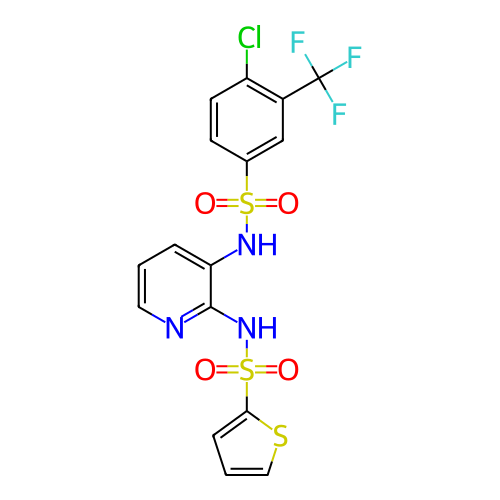 Chemical structure of BindingDB Monomer ID 309517