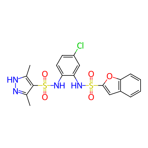 Chemical structure of BindingDB Monomer ID 309522
