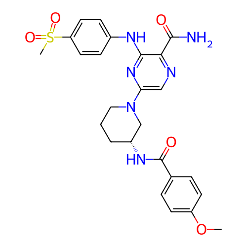 Chemical structure of BindingDB Monomer ID 309648