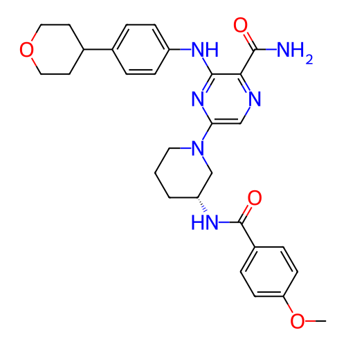 Chemical structure of BindingDB Monomer ID 309653