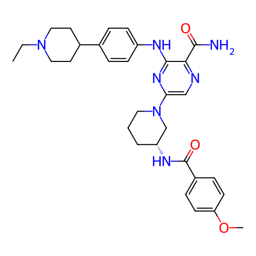 Chemical structure of BindingDB Monomer ID 309663