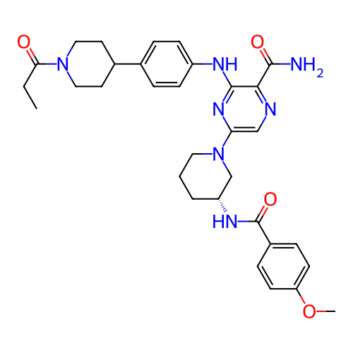 Chemical structure of BindingDB Monomer ID 309671