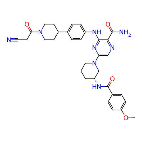 Chemical structure of BindingDB Monomer ID 309672