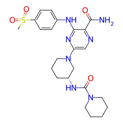 Chemical structure of BindingDB Monomer ID 309676