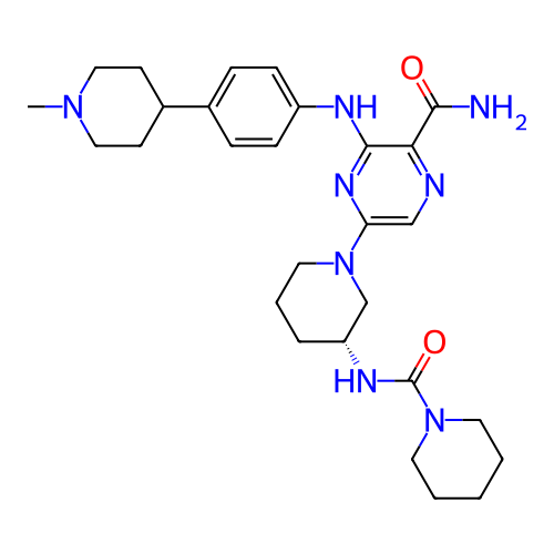Chemical structure of BindingDB Monomer ID 309678