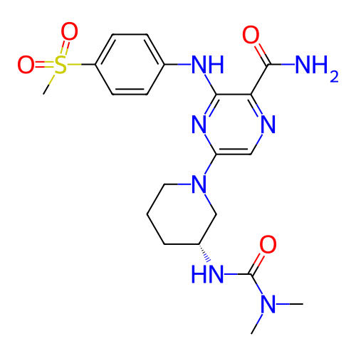 Chemical structure of BindingDB Monomer ID 309682