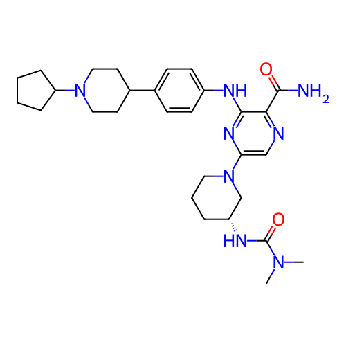 Chemical structure of BindingDB Monomer ID 309686