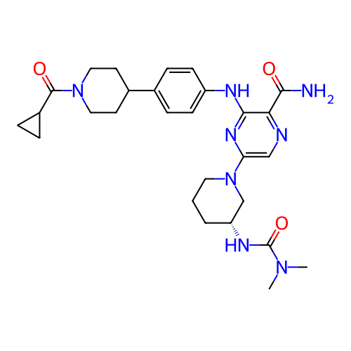 Chemical structure of BindingDB Monomer ID 309702