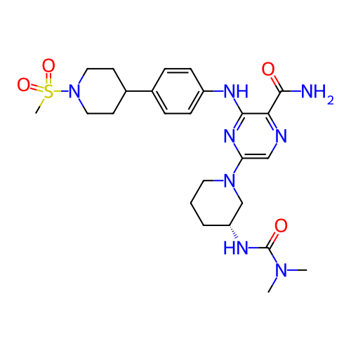Chemical structure of BindingDB Monomer ID 309703