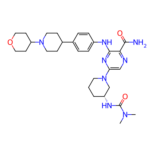 Chemical structure of BindingDB Monomer ID 309707