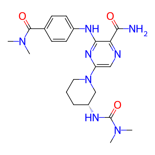 Chemical structure of BindingDB Monomer ID 309725