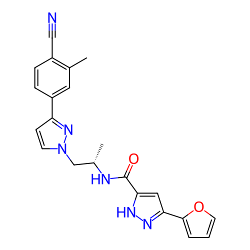 Chemical structure of BindingDB Monomer ID 309973