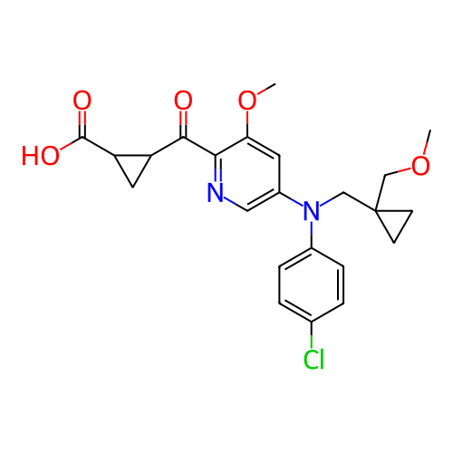 Chemical structure of BindingDB Monomer ID 309975