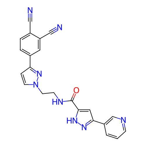 Chemical structure of BindingDB Monomer ID 309978