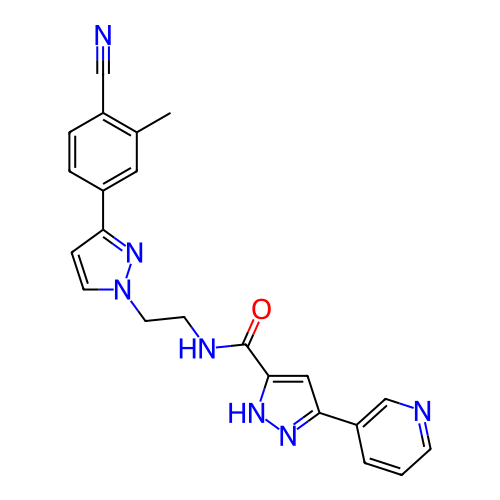 Chemical structure of BindingDB Monomer ID 309980