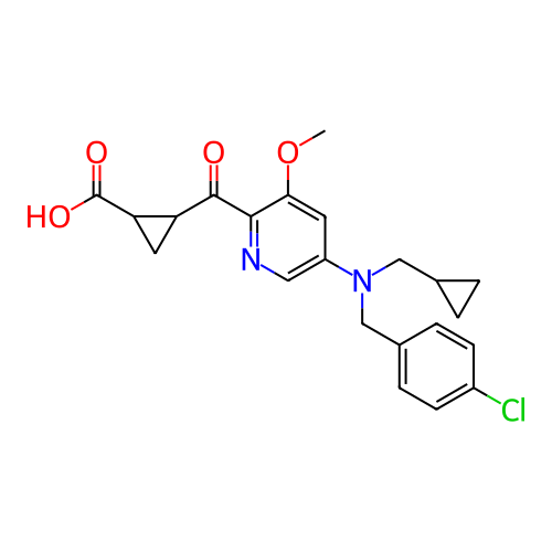 Chemical structure of BindingDB Monomer ID 309984