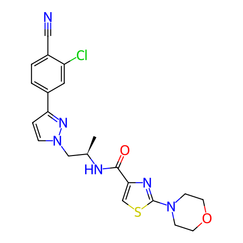 Chemical structure of BindingDB Monomer ID 309986