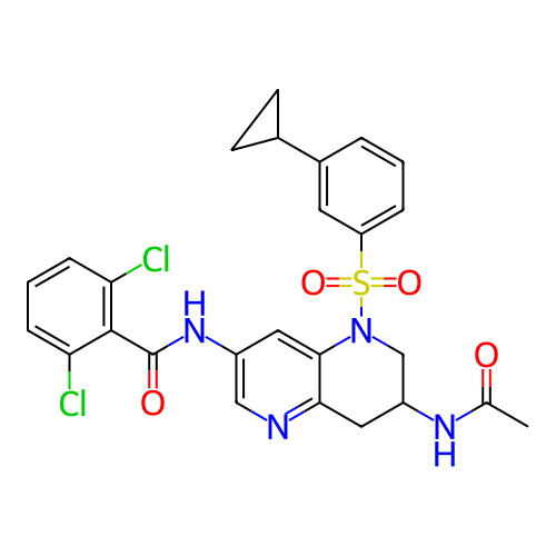 Chemical structure of BindingDB Monomer ID 310154