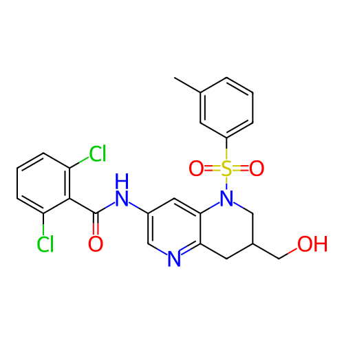 Chemical structure of BindingDB Monomer ID 310180